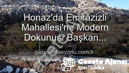 Honaz’da Çevre Düzenlemesi Hızlandı: Emirazizli Mahallesi’ne Modern Dokunuşlar