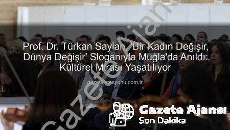 Prof. Dr. Türkan Saylan Anıldı: Çağdaş Yaşamın Işığı Söyleşi ve Müzikle Aydınlandı