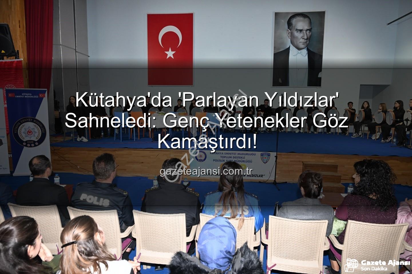 Parlayan Yıldızlar Projesi - Kütahya'da 'Parlayan Yıldızlar' Sahneledi: Genç Yetenekler Göz Kamaştırdı!